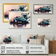thumbnail image 4 of Designart Cars Luxury framed wall art decor, Cars Luxury framed wall art Decor, Speed Unleashed Vintage Classics I , Extra large Modern Gold framed wall art, 44x34 inches Gold Frame, 4 of 5