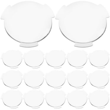 HEMOTON Multifunctional 3D Glasses Lens for VR Accessories with Transparent PC Plastic Design for Home Use 50pcs