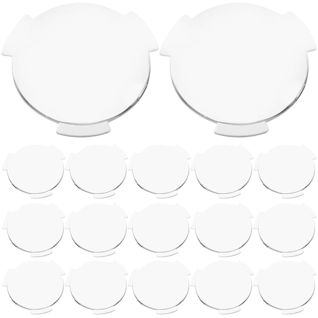 20 piezas lentes portátiles lentes convexos lentes de plástico VR gafas virtuales parte para gafas virtuales VR