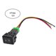 thumbnail image 4 of Interruptor de botón pulsador de arnés de 12 V de 4 polos con luz indicadora de fondo LED, 4 of 5