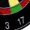 AB-Black, variant on Inktastic Dart Board Women's Plus Size V-Neck T-Shirt