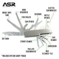 thumbnail image 4 of ASR Outdoor Stainless Steel Multi-tool Utility EDC Pocket Knife, 4 of 10