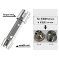 thumbnail image 2 of Tub Drain Remover Wrench Removal Tool, 2 of 5