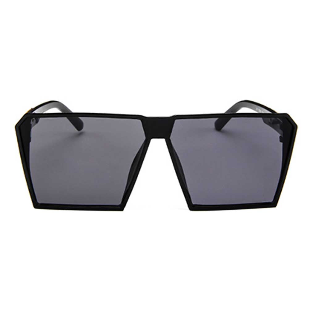 Big Square Sunglasses Men Male Dazzling Eyeglasses Trendy Retro Eyewear  Shades Large Frame
