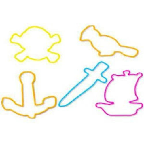 AAD181RB-144 - SILLY BANDZ-PIRATE THEME (18 pcs/pkg)