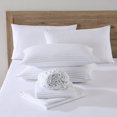 thumbnail image 3 of Eddie Bauer Trail Stripe Grey Cotton Flannel King Sheet Set, 3 of 7