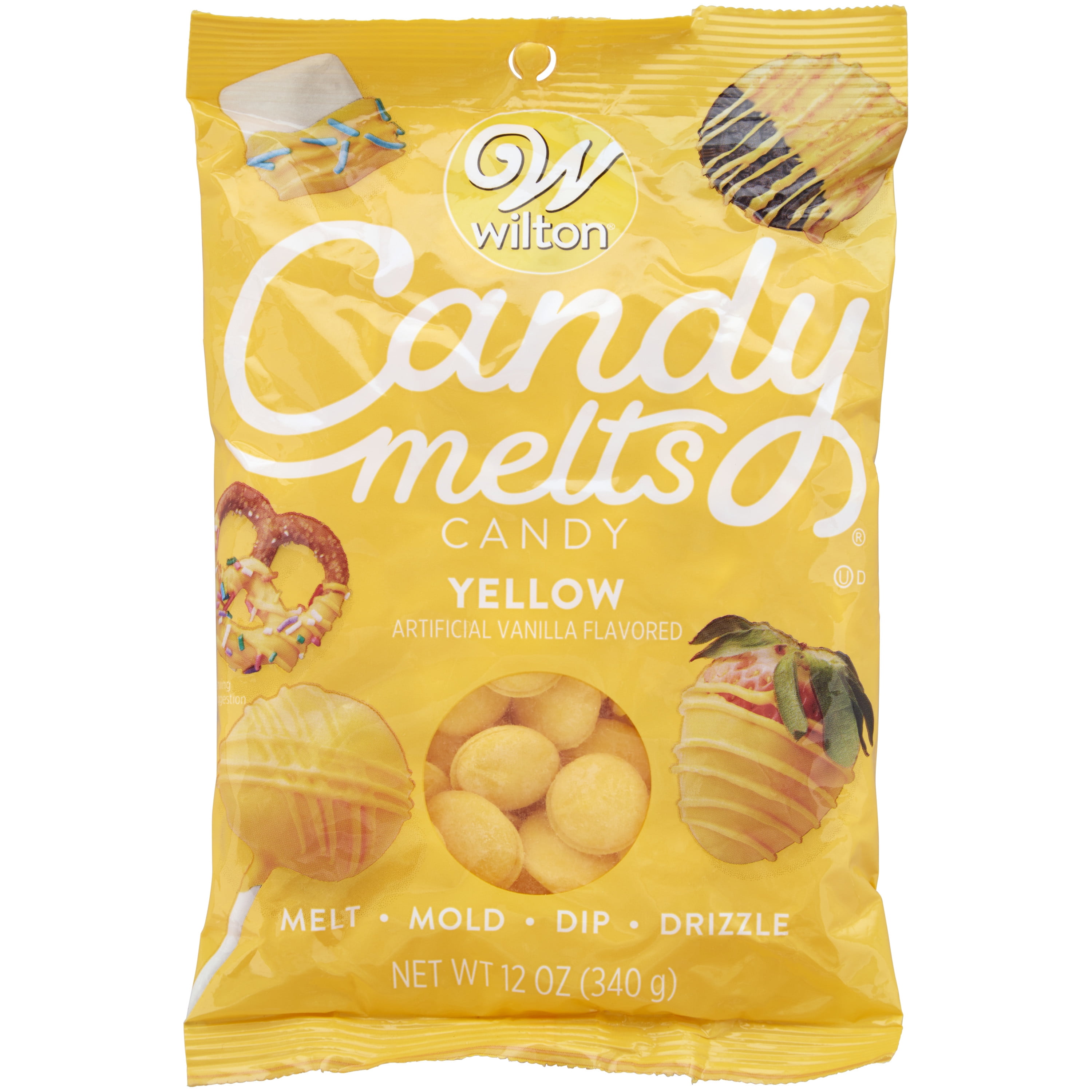 Wilton Yellow Candy Melts Candy, 12 oz.