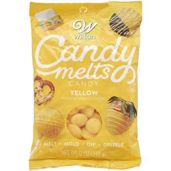 Wilton Yellow Candy Melts Candy, 12 oz.