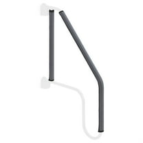 Stromberg Carlson AMZIP2239C Zip Grip Handrail Grip Only, 22" & 39" Long, 2-pack, Charcoal