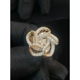 thumbnail image 4 of Stunning 1.82 Cts Round Brilliant Cut Diamonds Engagement Swirl Ring In Hallmark 14K Rose Gold, 4 of 13