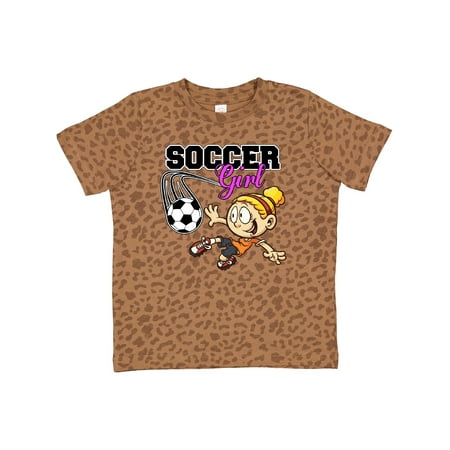 

Inktastic Soccer Girl Gift Toddler Toddler Girl T-Shirt