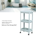 thumbnail image 4 of Adjustable Multifunctional Shelving Unit 3 Tier, Large Storage, Prevent Dropping, Convenient Access, Deep Baskets, Bathroom, Kitchen, Living Room, 4 of 7