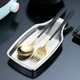 thumbnail image 5 of ACDANC Spoon Rest Stainless Steel Spoon Holder For Stove Top Kitchen Spoon Holder Cooking Utensil Holder Ladle Rest Spatula Rest Multipurpose Large Spoon Rest For Kitchen Counter, 5 of 7