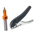 thumbnail image 5 of Manual Edge Band Puncher Plier 8mm Hole Punching Pliers Single Round Hole Pliers Adjustable Professional for Labels Paper Cards Art Project B, 5 of 8