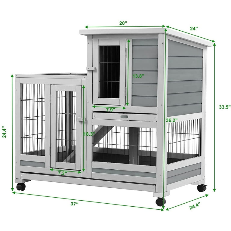Big indoor bunny shop cages