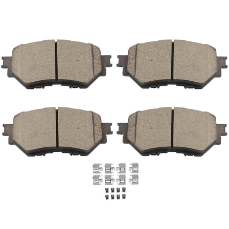 ECCPP 4 x Front Brake Pads D1759 Fit For Mazda 3 2014-2018,For Mazda 3 Sport 2014 Disc Brake Pad Set