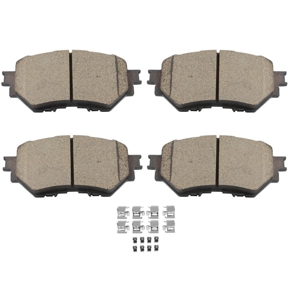 ECCPP 4 x Front Brake Pads D1759 Fit For Mazda 3 2014-2018,For Mazda 3 Sport 2014 Disc Brake Pad Set