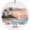 Cancun Vacation, variant on Niagara Falls Christmas Ornament, Niagara Falls Ornament, Christmas Ornaments, Niagara Falls Custom Ornament, Christmas,Niagara Falls Bauble MMbPCB (Niagara Falls Christmas)
