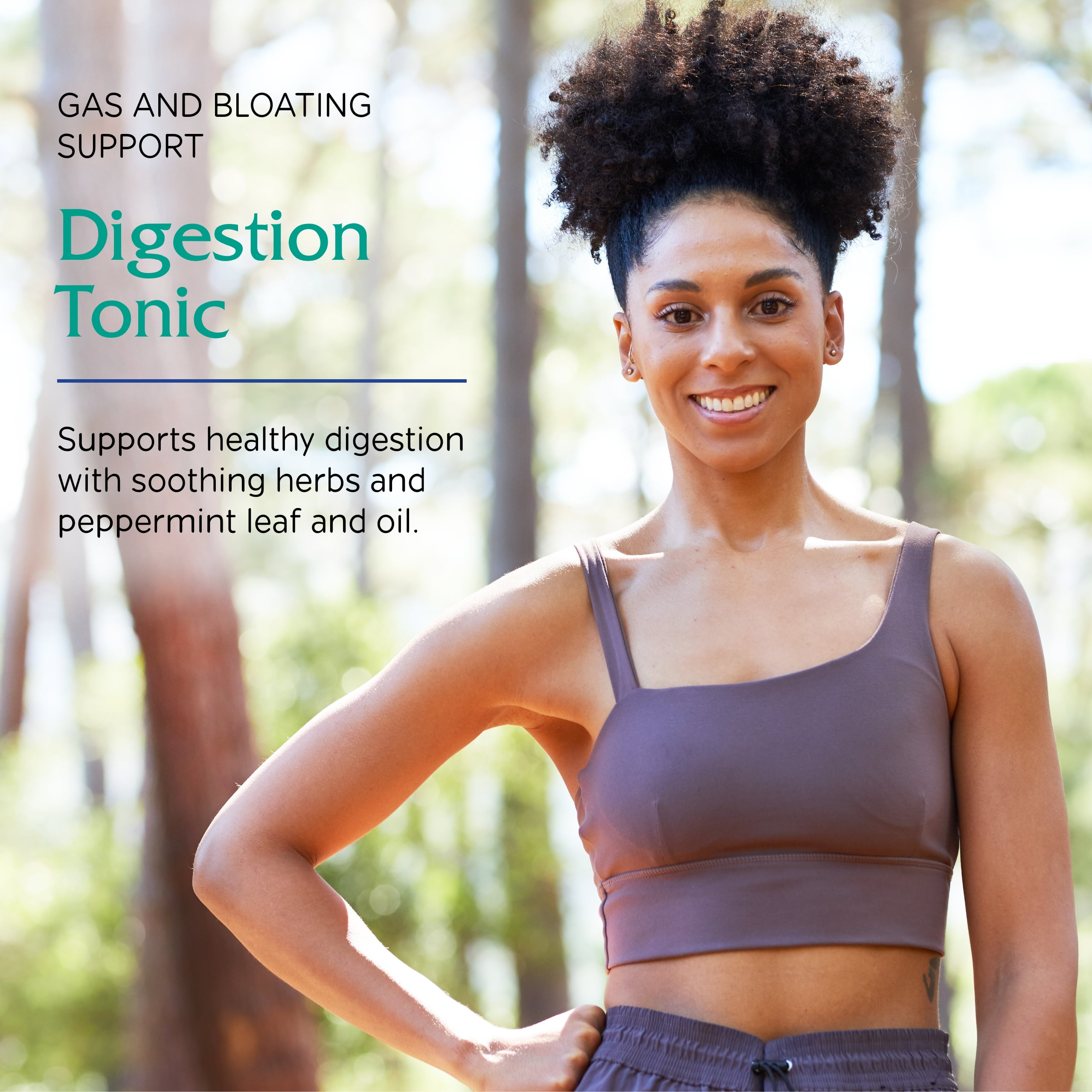 Vitanica Digestion Tonic, Gas and Bloating Relief Supplement, Organic, Improve Digestive Function & Gut Health, for Women & Men, Peppermint Oil Fennel Ginger & Aloe Vera Vegan, 4 Oz