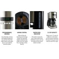 thumbnail image 3 of Kenmore Programmable 12-Cup Coffee Maker, Stainless & Black, Auto Brew & Keep Warm Functions, 3 of 9