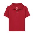 thumbnail image 1 of The Childrens Place Polo de piqué para bebés y niños pequeños, clásico, Rojo, 18 a 24 Meses, EE. UU., 1 of 2