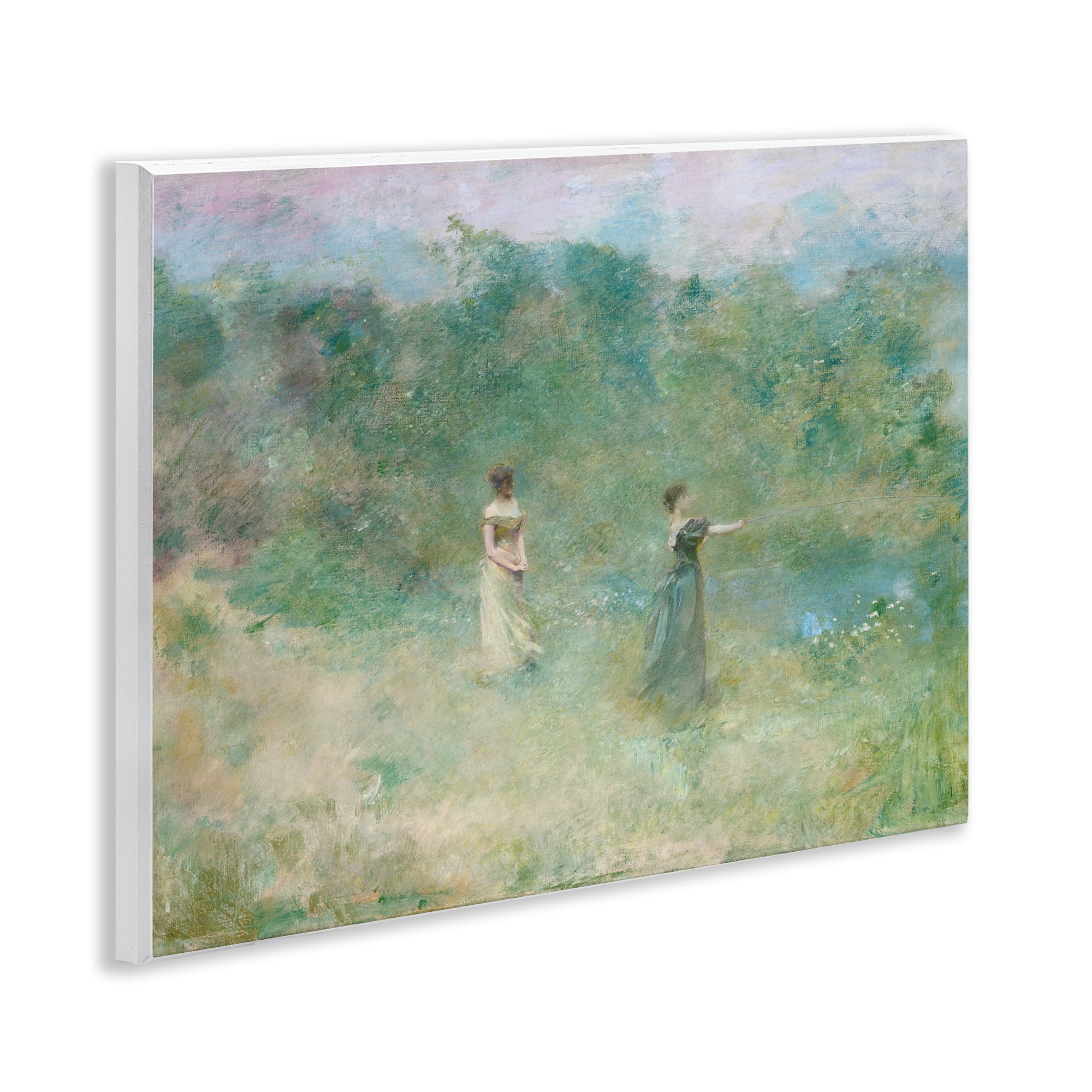 Stupell Industries Vintage Summer Fishing Ladies Wall Plaque Art, design by Wild Apple Portfolio