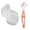 Orange, variant on Denture Bath Storage Container With Strainer Basket And Cleaner Brush For False Teeth Travel Daily Soaking Cleaning Use, Assorted Colors, 1 Pack