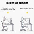 thumbnail image 4 of Qonioi Adjustable Office Footrest with Rocking Design, Height Adjustable Under Desk Footstool for Posture Support, Relaxing Ergonomic Stool for Comfort and Stability, 4 of 6
