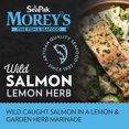 Morey's Wild Salmon, Lemon Herb Flavor, 2 Fillets, Individually Wrapped, Frozen Seafood