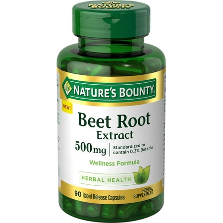 Nature's BountyÂ® Beet Root Extract, 500 mg, 90