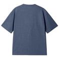 thumbnail image 5 of Mens Waffle Knit Short Sleeve Henley, Lightweight Athletic Fit Tee, Breathable Casual Wear for Summer & Gym, 3XL, 5 of 5
