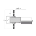 thumbnail image 1 of Motor de Engranaje Doble Eje M8 24 V ANGGREK, 1 of 8