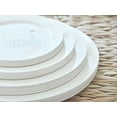 thumbnail image 3 of " OCCASIONS " 50 Plates Pack (25 Guests)-Heavyweight Wedding Party Disposable Plastic Plate Set -25 x 10.5'' Dinner + 25 x 7.5'' Salad/Dessert plates (Plain White), 3 of 3