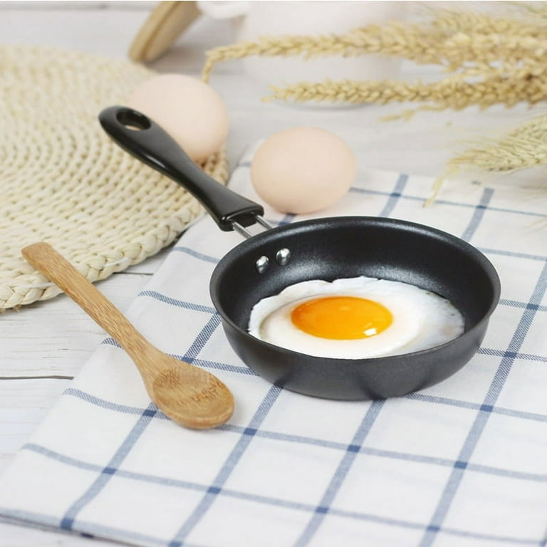 Mini Fried Eggs Saucepan Small Frying Pan Flat Non-Stick Cookware