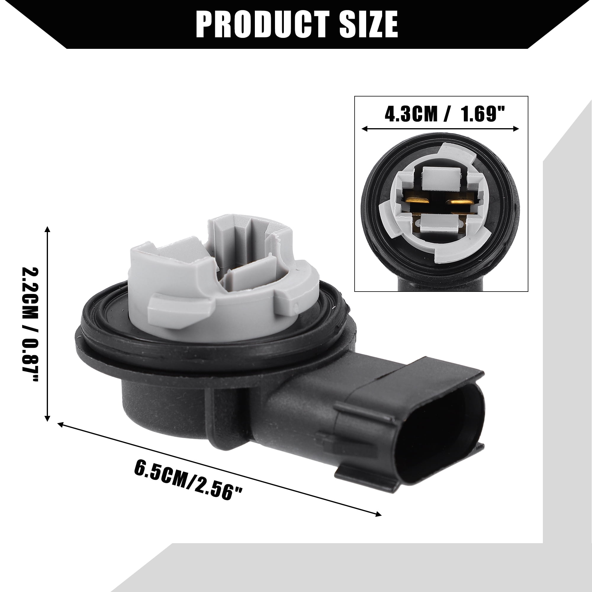 Unique Bargains Turn Signal Light Socket for Jeep Wrangler JK JKU 2007-2018