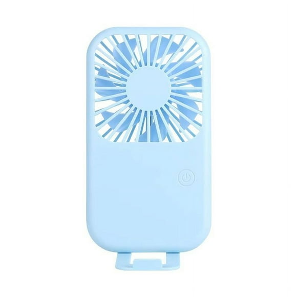 Qiopertar USB Handheld Fan, Rechargeable Small Blower with Strong Wind, Mini Cooling Device for Office Travel