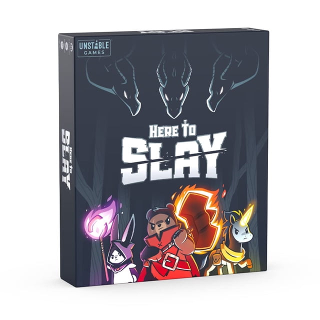 Juego de cartas Unstable Games Here To Slay Adventure RPG Teens