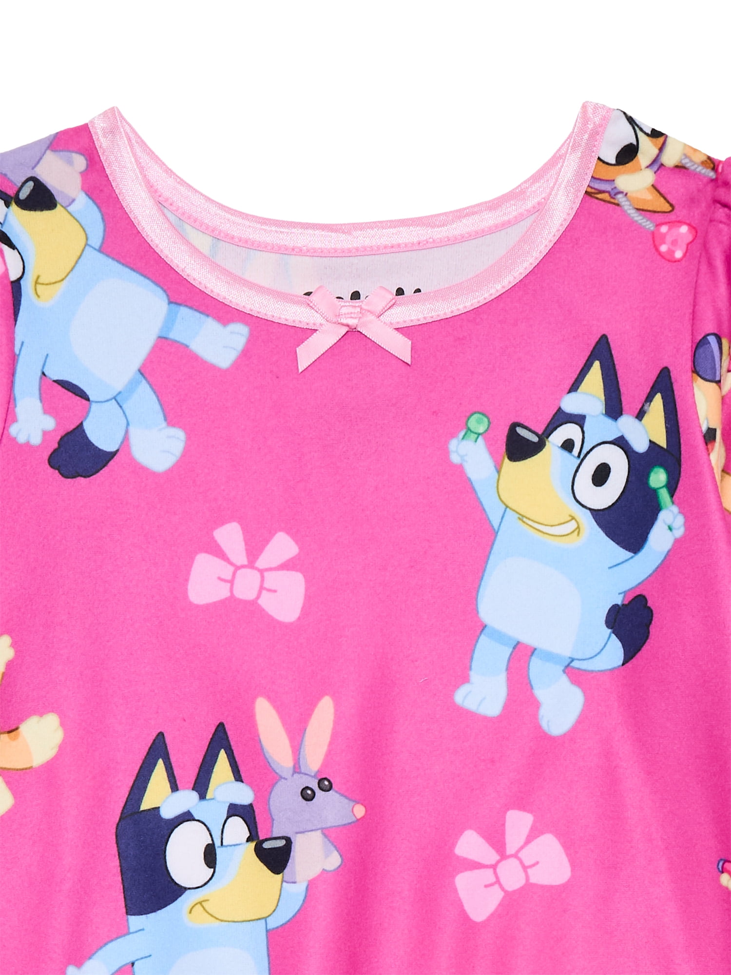 Bluey Toddler Girls Pajama Nightgown, Sizes 2T-5T