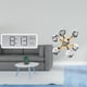 thumbnail image 2 of Reloj de pared digital,Reloj de pared digital multifuncional para oficina,Figura de escritorio,Figura esférica para escritorio,oficina,decoración del hogar,Estantería decorativa de, 2 of 8