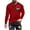 T Shirts for Men Red, variant on T Shirts for Men Graphic Tees Big and Tall S-6X Plus Size Long Sleeve Crewneck Tops Casual Funny Printed Comfort Basic Pullover T-Shirts