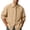 Khaki, variant on Men's Dress Shirts Big and Tall Long Sleeve Formal Shirt Solid Business Casual Button down Shirts for Wedding Prom(Wine,5X-Large)