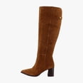 thumbnail image 2 of Vince Camuto Lilibet Wide Calf Women's Boots Burnt Sugar Size 6 M, 2 of 8