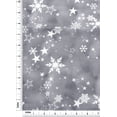 thumbnail image 2 of Stylish Fabric Snow Fall Design 100% Cotton Quilting Fabric for DIY Projects by 105 Yards( Grey, White, Dark Grey), 2 of 2