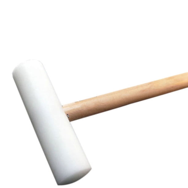 Nylon Hammer Plastic Mallet 11/4" Flat Face Head Jewelry Metal Work