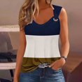 thumbnail image 1 of Économies en Liquidation! BEFOKA Débardeur d'Été pour Femmes, Débardeur Décontracté pour Femmes, Camisole Aguichant Imprimée à la Mode pour Femmes, Col Rond en Métal, 1 of 5