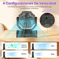 thumbnail image 4 of Ventilador de Camping BLOOSOM Recargable Portátil con Luz Led, 4 of 4