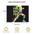 thumbnail image 2 of COMIO Eat Sleep Run Repeat Wall Art, Poster Print, Ideal for Male Runner, Athlete, Sprinter, Jogger, Road Runner, Cross Country, Marathon Runner, Track and Field Coach, Club Decor, 2 of 5