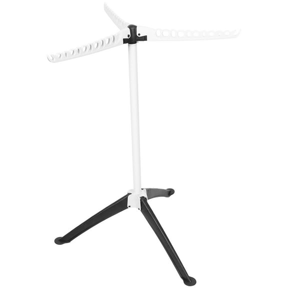 Hytrove Adjustable Height Drying Rack White 1Set 61X26X26in