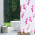 thumbnail image 5 of Household Wintersweet Pattern Polyester Waterproof Shower Curtain Bath Curtain Decoration180x180cm, 5 of 8