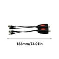 thumbnail image 2 of AHD/CVI PVT Coaxial Transmission Video Power 2 in 1 BNC Transmitters Signal Monitoring System CCTV Camera 400M, 2 of 11